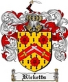 Thumbnail Ricketts Family Crest  Ricketts Coat of Arms