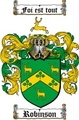 Thumbnail Robinson Family Crest / Robinson Coat of Arms