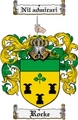 Thumbnail Rocke Family Crest  Rocke Coat of Arms