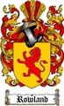 Thumbnail Rowland Family Crest  Rowland Coat of Arms