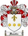 Thumbnail Sandre Family Crest  Sandre Coat of Arms