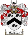 Thumbnail Sarjeant Family Crest  Sarjeant Coat of Arms