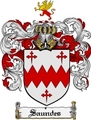Thumbnail Saundes Family Crest  Saundes Coat of Arms