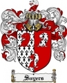 Thumbnail Sayers Family Crest  Sayers Coat of Arms