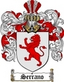 Thumbnail Serrano Family Crest  Serrano Coat of Arms