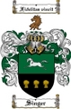 Thumbnail Singer Family Crest  Singer Coat of Arms Digital Download