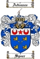 Thumbnail Speer Family Crest  Speer Coat of Arms