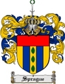 Thumbnail Sprague Family Crest  Sprague Coat of Arms