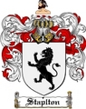 Thumbnail Staplton Family Crest  Staplton Coat of Arms
