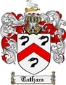 Thumbnail Tatham Family Crest  Tatham Coat of Arms