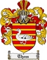 Thumbnail Thom Family Crest  Thom Coat of Arms