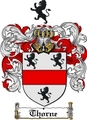 Thumbnail Thorne Family Crest  Thorne Coat of Arms