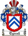 Thumbnail Tyrrell Family Crest  Tyrrell Coat of Arms