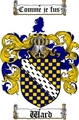 Thumbnail Ward Family Crest / Ward Coat of Arms