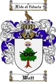 Thumbnail Watt Family Crest  Watt Coat of Arms