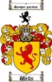Thumbnail Wells Family Crest / Wells Coat of Arms