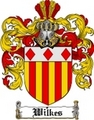 Thumbnail Wilkes Family Crest  Wilkes Coat of Arms
