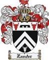 Thumbnail Zander Family Crest  Zander Coat of Arms