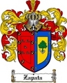 Thumbnail Zapata Family Crest  Zapata Coat of Arms