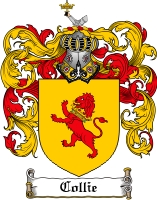 Collie Family Crest Collie Coat of Arms Digital Download - Download…