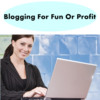 Thumbnail Blogging For Fun Or Profit
