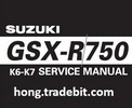 Thumbnail Suzuki_GSXR_750_2006-2007 Serivice Manuals 