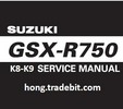 Thumbnail suzuki_GSXR_750_K8-k9(2008-2010) service manual