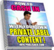 Thumbnail How To Cash In With Your Own Private Label Content Thumbnail How To Cash In With Your Own Private Label Content