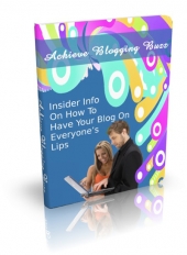 Thumbnail Achieve Blogging Buzz With MRR (Master Resell Rights)