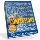 Thumbnail Confessions Of A Follow Up Marketing Geek With MRR (Master Resell Rights)