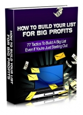 Thumbnail How To Build Your List For Big Profits With MRR (Master Resell Rights)