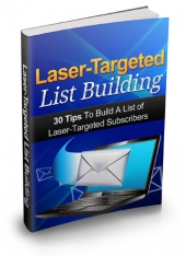 Thumbnail Laser Targeted List Building With MRR (Master Resell Rights)
