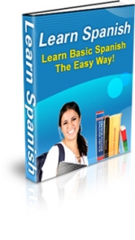 Thumbnail Learn Spanish - Learn Basic Spanish The Easy Way! With MRR (Master Resale Rights)