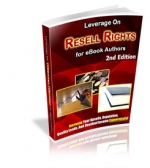 Thumbnail Leverage On Resell Rights : 2nd Edition With MRR (Master Resale Rights)