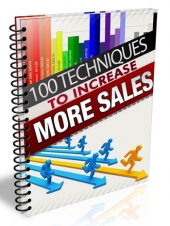 Thumbnail 100 Techniques to Increase More Sales - With Master Resell Rights