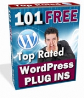 Thumbnail 101 Free Top Rated WordPress Plugins - With Master Resale Rights