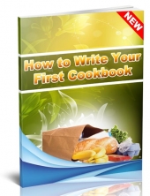 Thumbnail How to Write Your First Cookbook - With Resale Rights