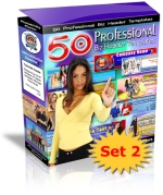 Thumbnail 50 Professional Biz Header Templates : Set 2 - With Private Label Rights