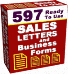 Thumbnail 597 Business Letters Library - With Resell Rights