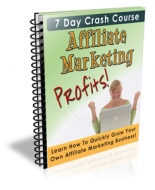 Thumbnail 7 Day Crash Course Affiliate Marketing Profits! - With Private Label Rights