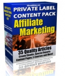 Thumbnail Private Label Article Pack : Affiliate Marketing - With Private Label Rights
