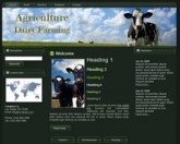 Thumbnail Dairy Farming WP Theme - With Master Resale Rights