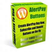 Thumbnail AlertPay Buttons Plugin - With Master Resale Rights
