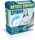 Thumbnail Article Content Spinner With Resell Rights