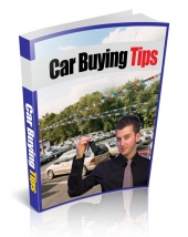 Thumbnail Car Buying Tips - With Private Label Rights