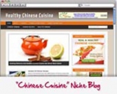 Thumbnail Chinese Cuisine WordPress Blog - With Personal Use Rights