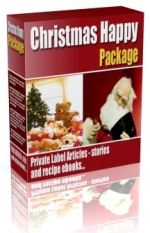 Thumbnail Christmas Happy Package - With Private Label Rights