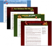 Thumbnail Christmas Themed Minisites and Wordpress Themes