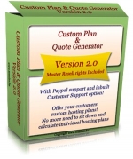Thumbnail Custom Plan & Quote Generator - With Master Resale Rights