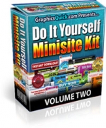Thumbnail Do It Yourself Minisite Kit : Volume 2